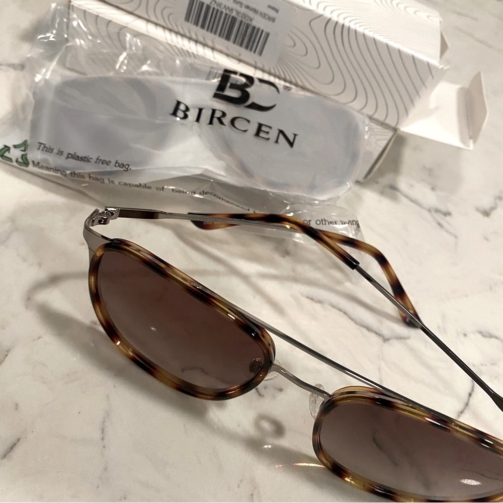 Bircen Tortoise Sunglasses NIB